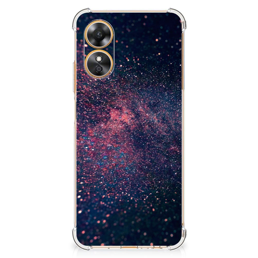 OPPO A17 Shockproof Case Stars