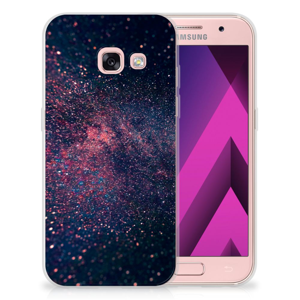 Samsung Galaxy A3 2017 TPU Hoesje Design Stars