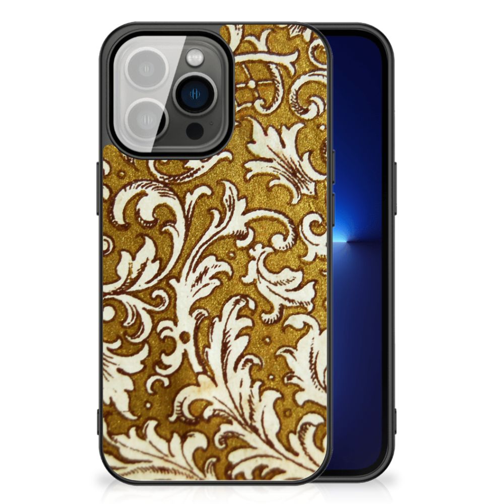 Back Cover iPhone 13 Pro Barok Goud