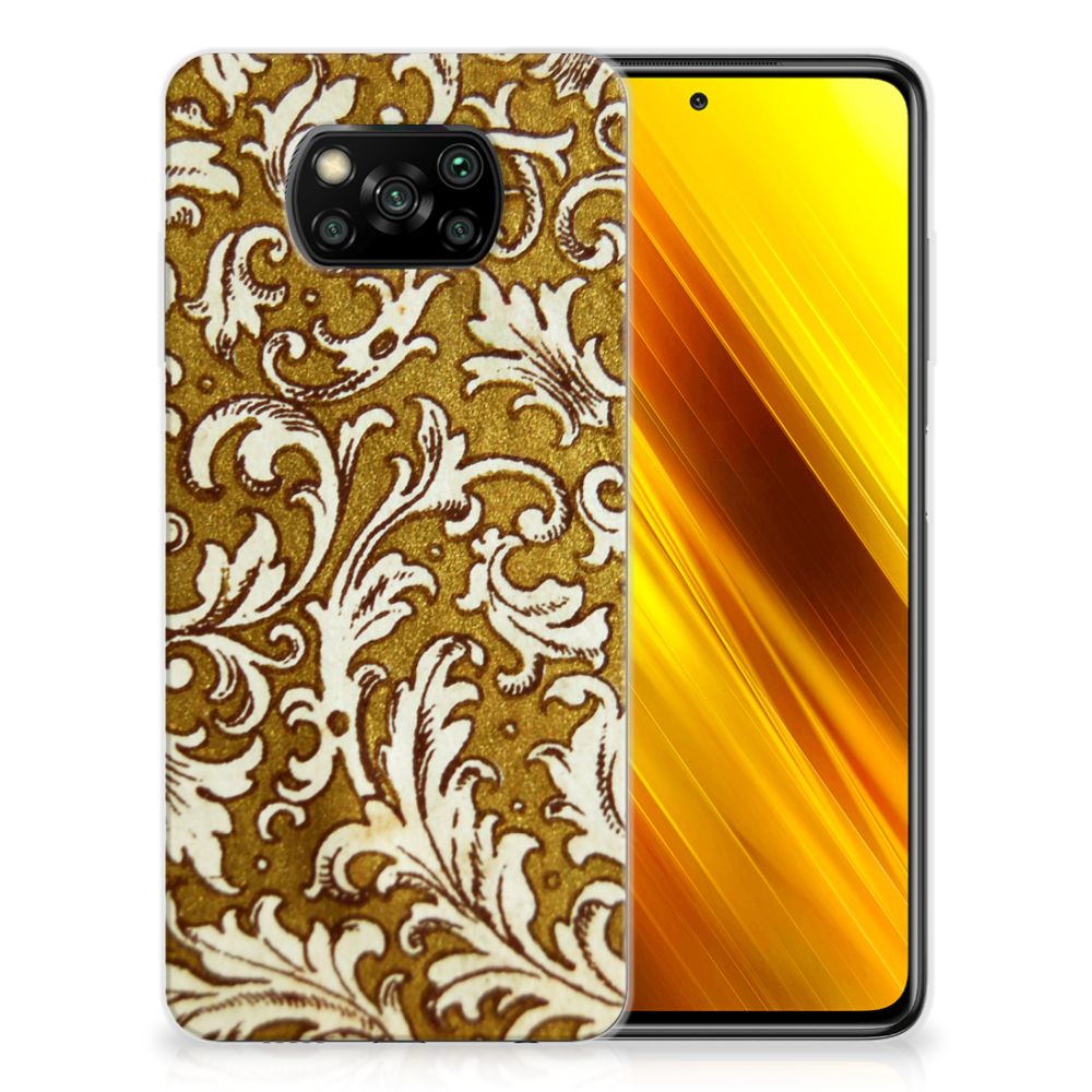 Siliconen Hoesje Xiaomi Poco X3 | Poco X3 Pro Barok Goud