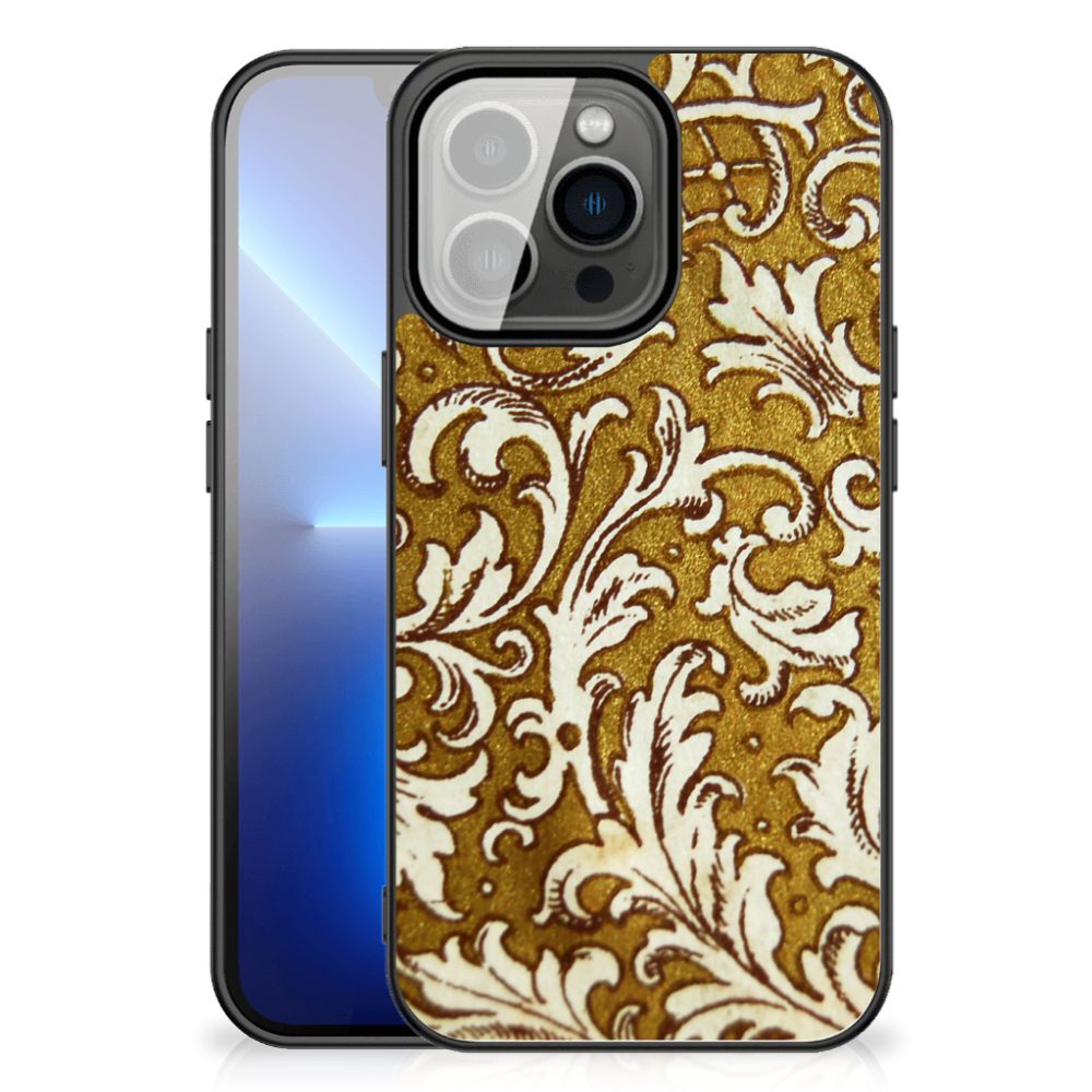 Back Cover iPhone 13 Pro Max Barok Goud