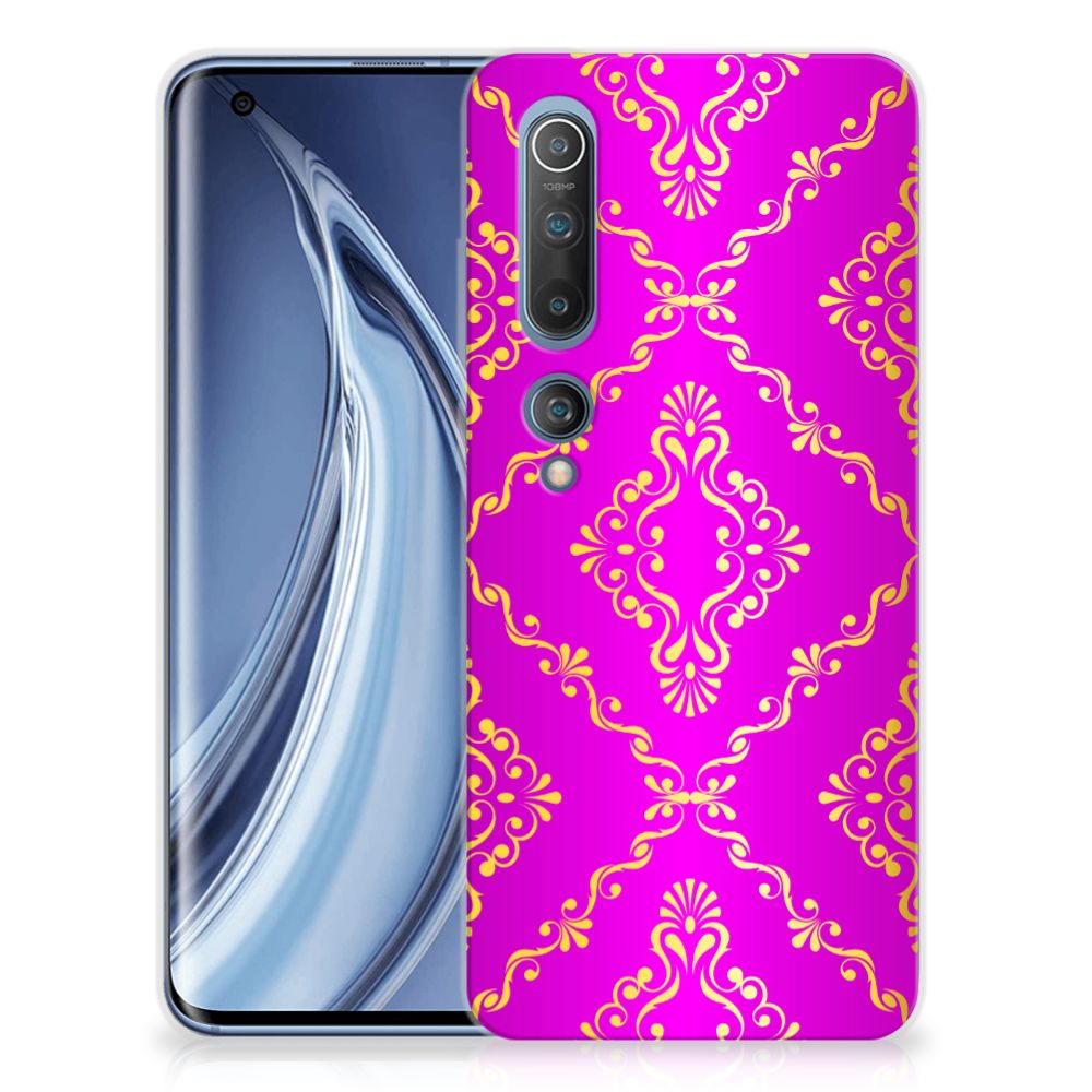 Siliconen Hoesje Xiaomi Mi 10 Pro Barok Roze
