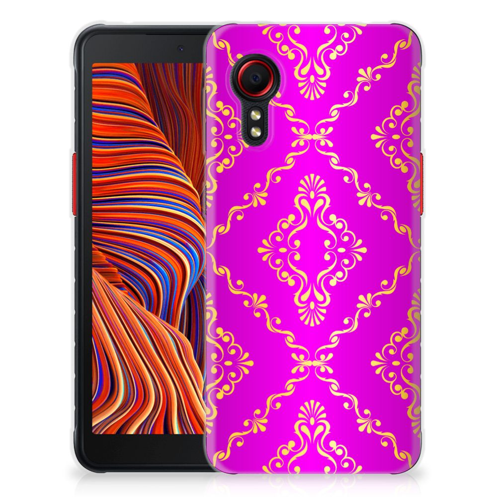 Siliconen Hoesje Samsung Galaxy Xcover 5 Barok Roze