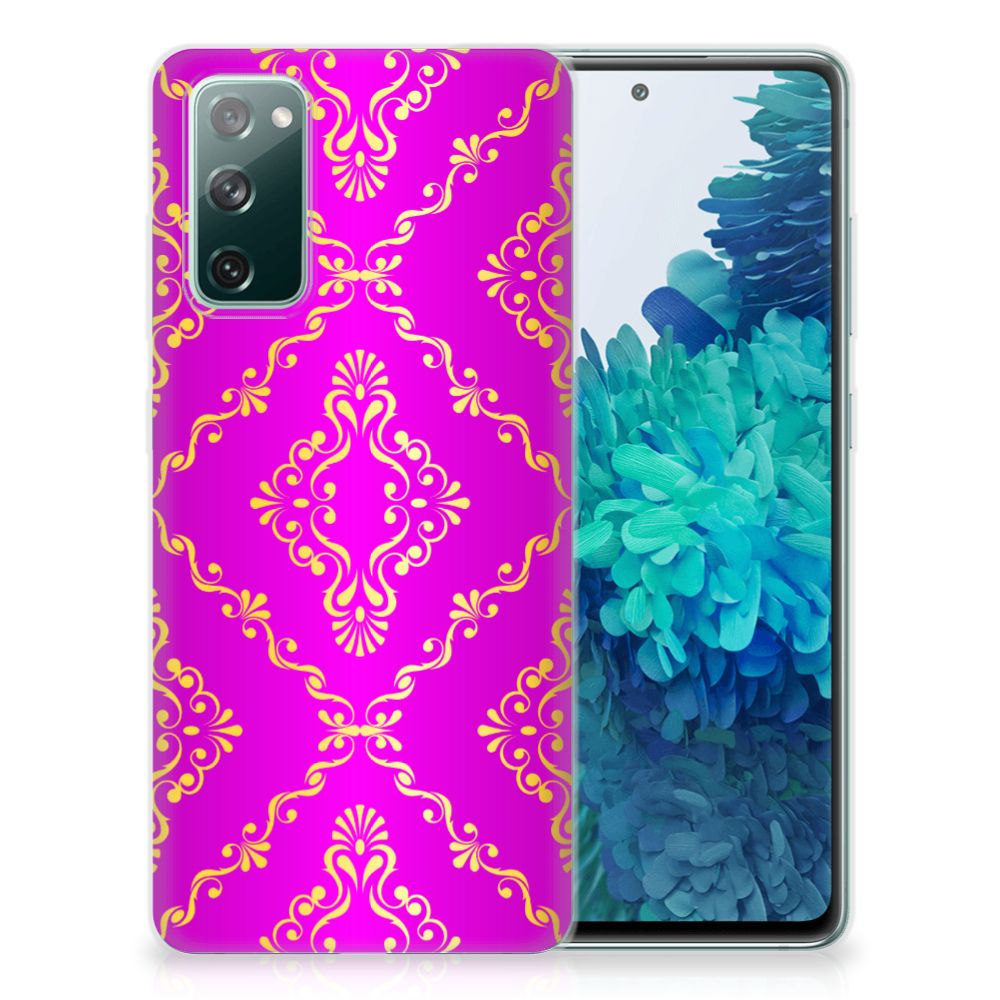 Siliconen Hoesje Samsung Galaxy S20 FE Barok Roze