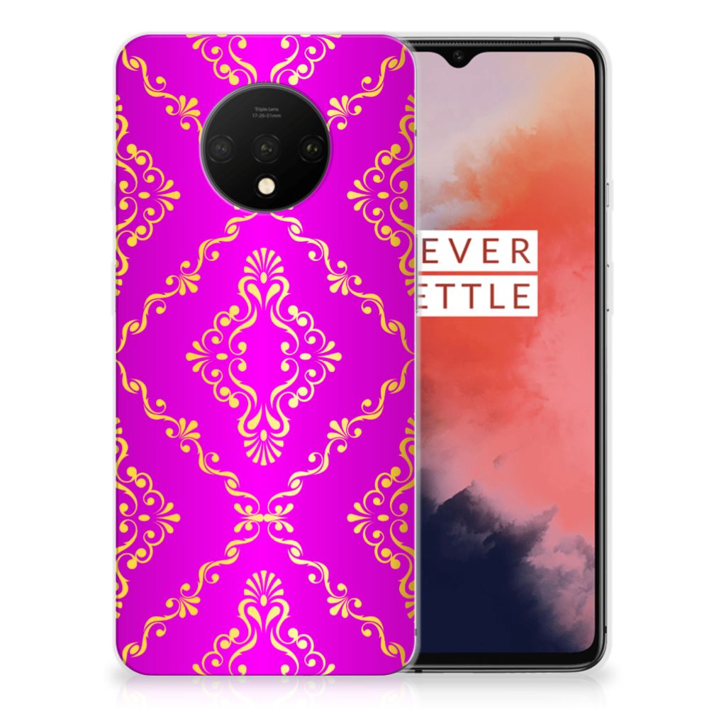 Siliconen Hoesje OnePlus 7T Barok Roze
