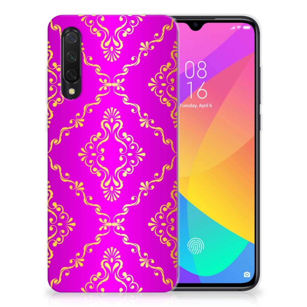 Siliconen Hoesje Xiaomi Mi 9 Lite Barok Roze