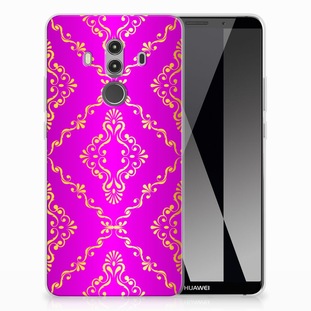 Siliconen Hoesje Huawei Mate 10 Pro Barok Roze