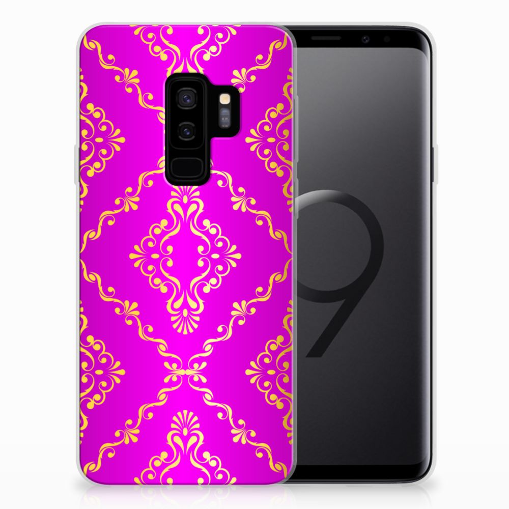 Siliconen Hoesje Samsung Galaxy S9 Plus Barok Roze