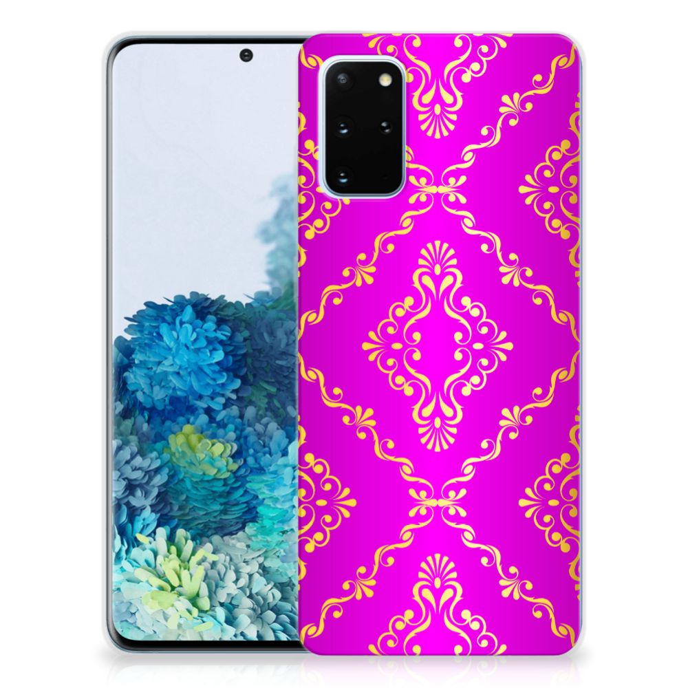 Siliconen Hoesje Samsung Galaxy S20 Plus Barok Roze