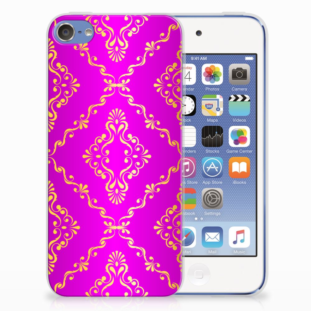 Siliconen Hoesje Apple iPod Touch 5 | 6 Barok Roze