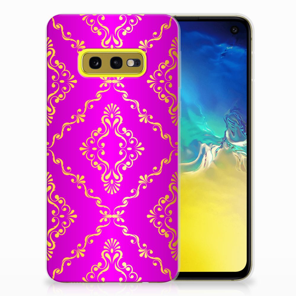 Siliconen Hoesje Samsung Galaxy S10e Barok Roze