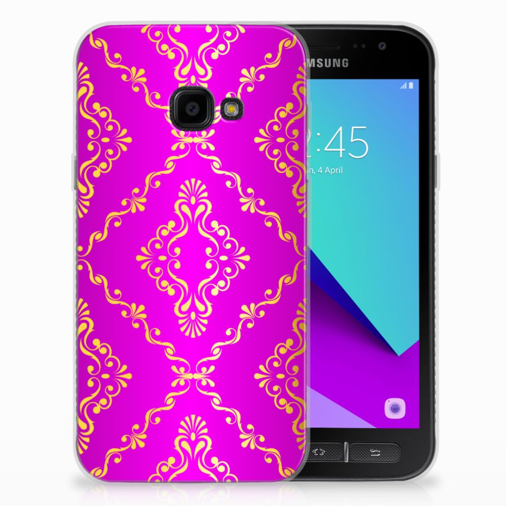 Siliconen Hoesje Samsung Galaxy Xcover 4 | Xcover 4s Barok Roze