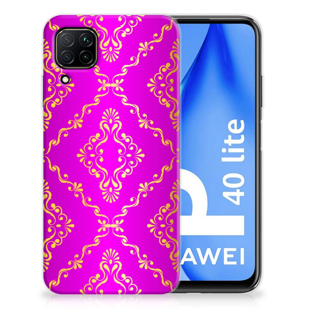 Siliconen Hoesje Huawei P40 Lite Barok Roze