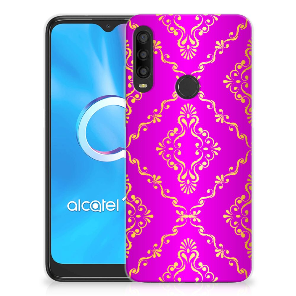 Siliconen Hoesje Alcatel 1SE (2020) Barok Roze