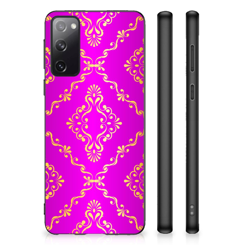 Hoesje TPU Samsung Galaxy S20 Barok Roze