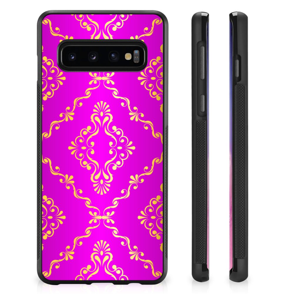 Hoesje TPU Samsung Galaxy S10+ Barok Roze