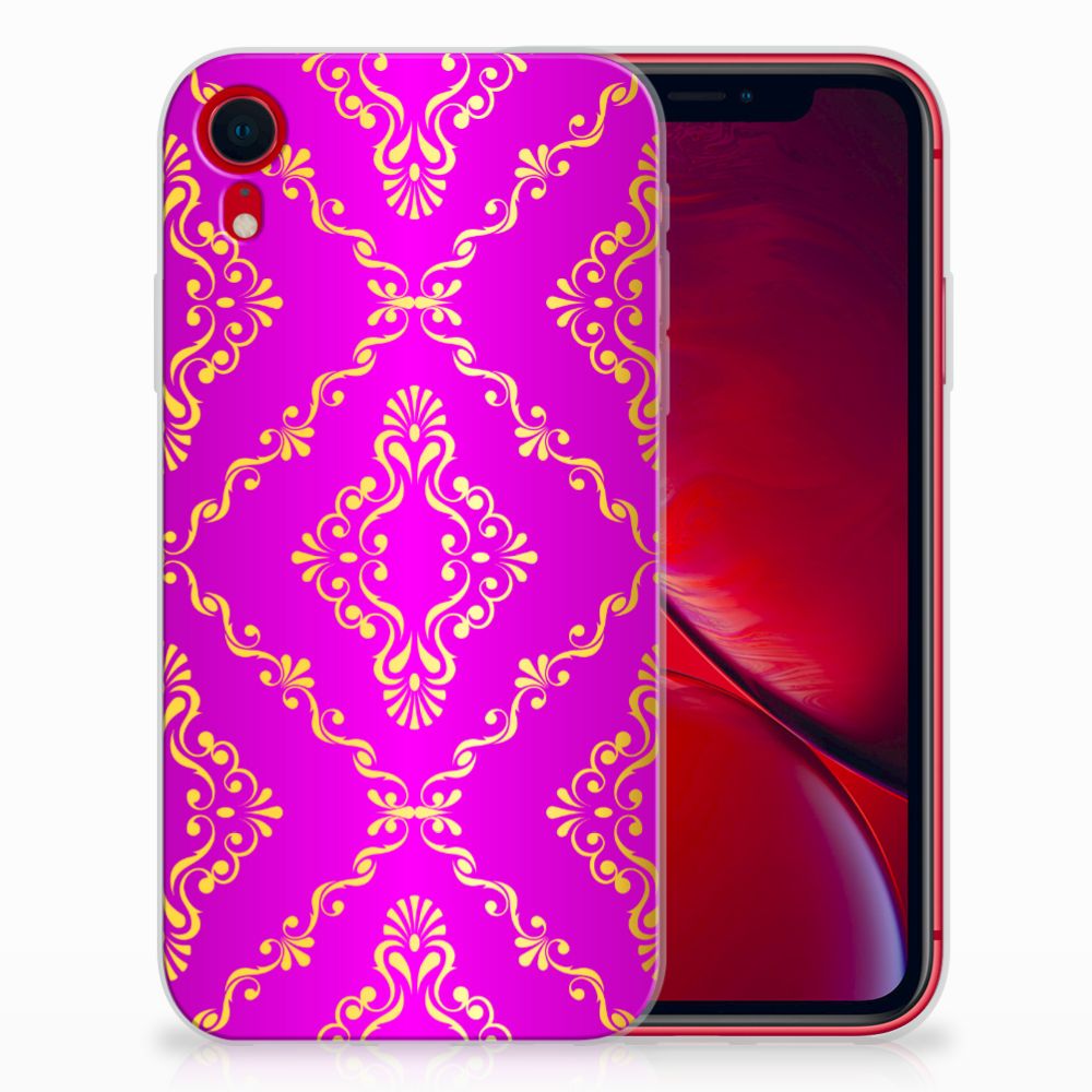 Siliconen Hoesje Apple iPhone Xr Barok Roze