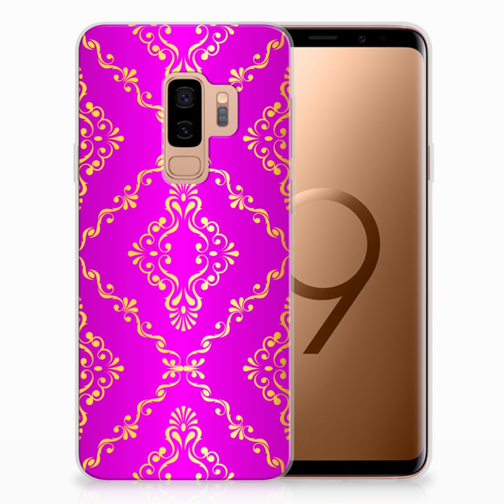 Siliconen Hoesje Samsung Galaxy S9 Plus Barok Roze