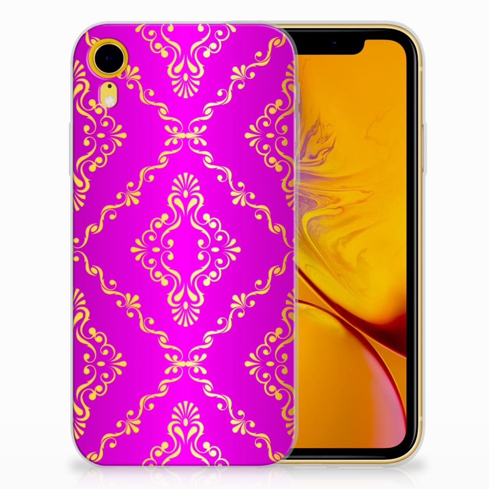 Siliconen Hoesje Apple iPhone Xr Barok Roze
