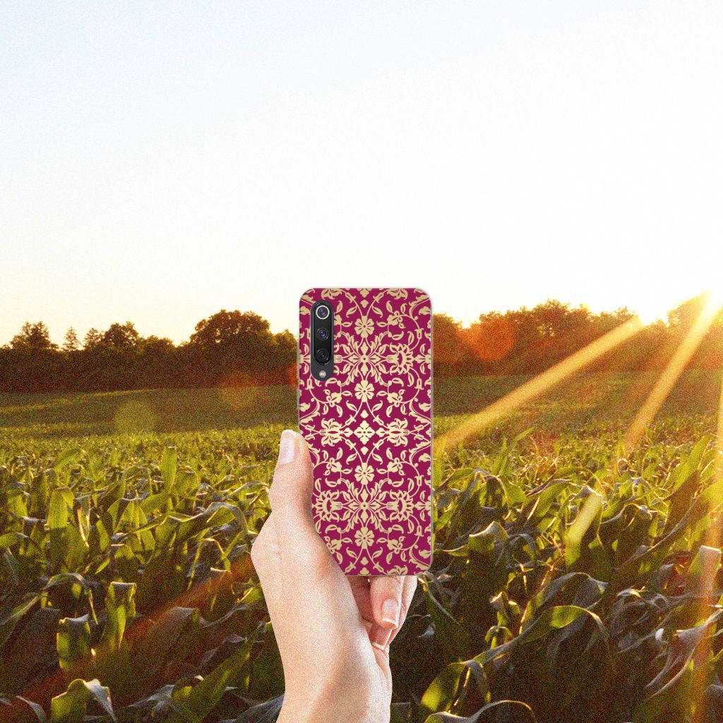 Siliconen Hoesje Xiaomi Mi 9 SE Barok Pink