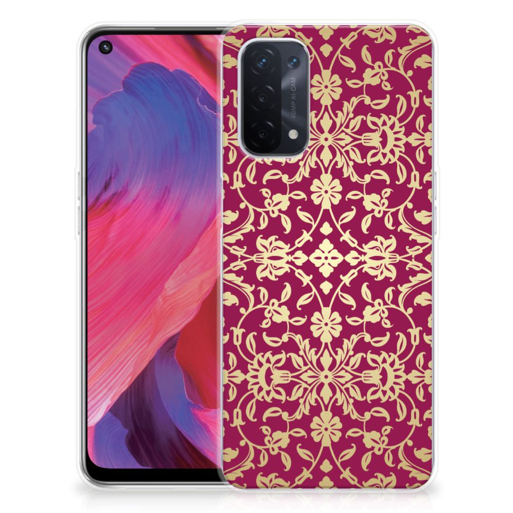 Siliconen Hoesje OPPO A74 5G | A54 5G Barok Pink