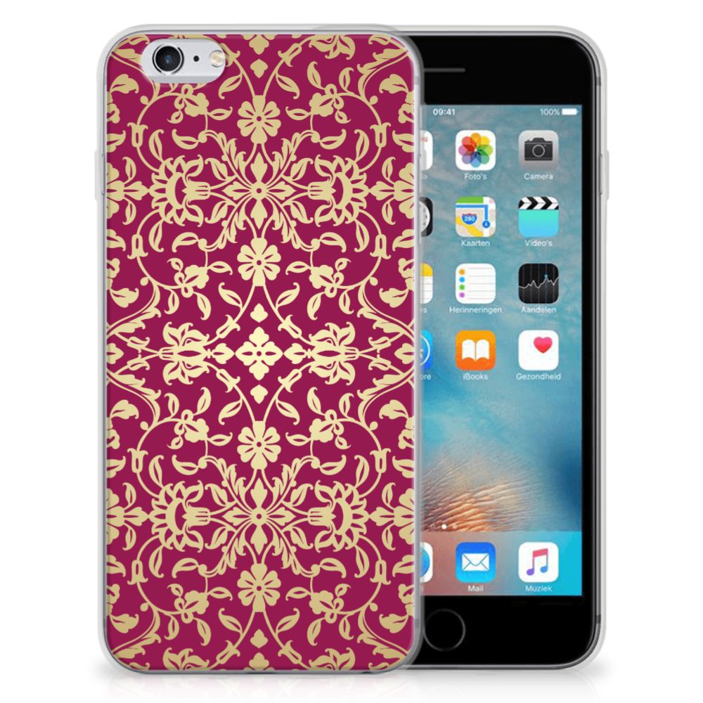 Siliconen Hoesje Apple iPhone 6 | 6s Barok Pink