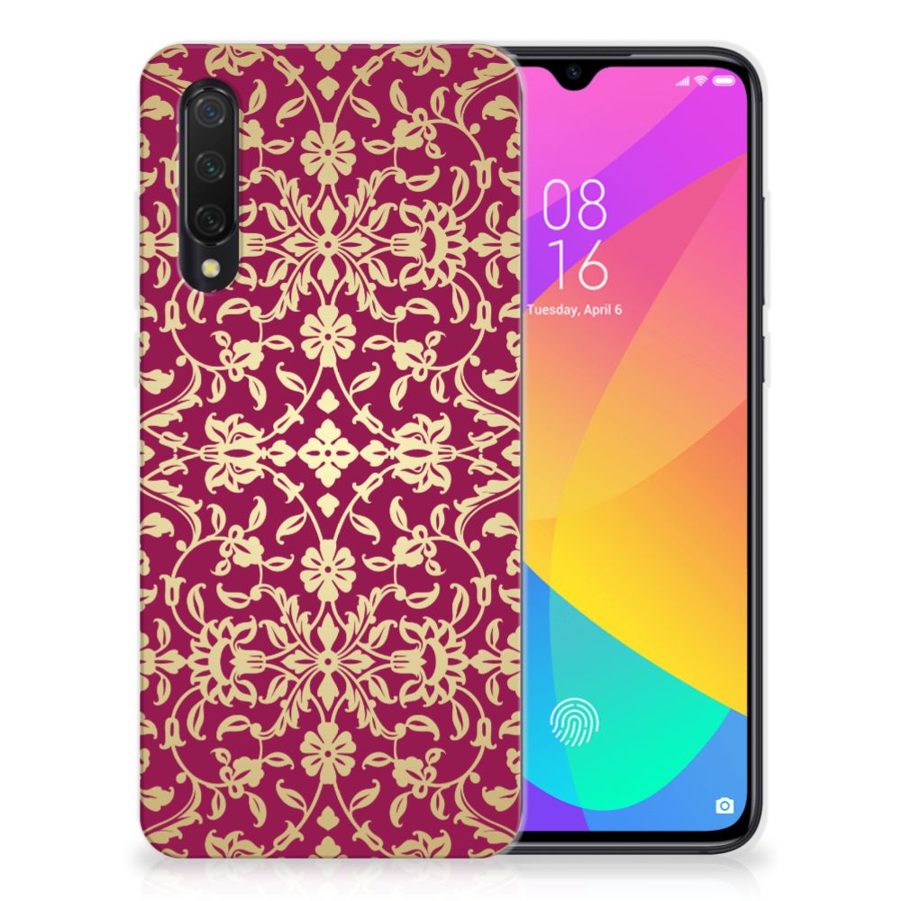 Siliconen Hoesje Xiaomi Mi 9 Lite Barok Pink