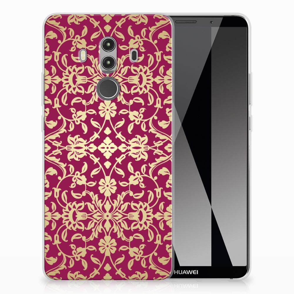 Siliconen Hoesje Huawei Mate 10 Pro Barok Pink