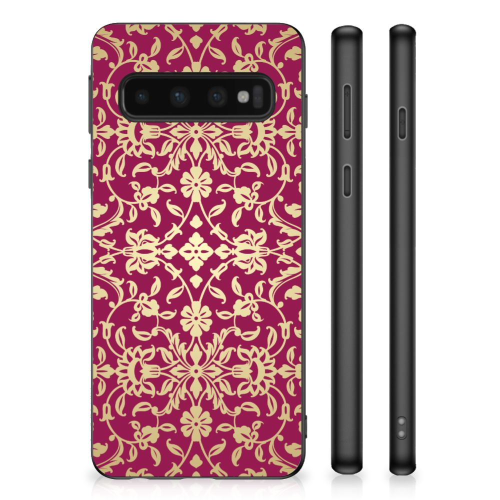 Hoesje TPU Samsung Galaxy S10 Barok Pink
