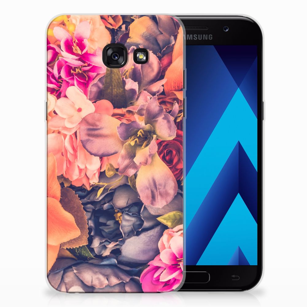 Samsung Galaxy A5 2017 TPU Case Bosje Bloemen