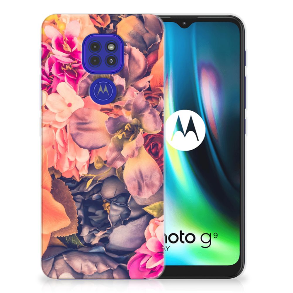 Motorola Moto G9 Play | E7 Plus TPU Case Bosje Bloemen