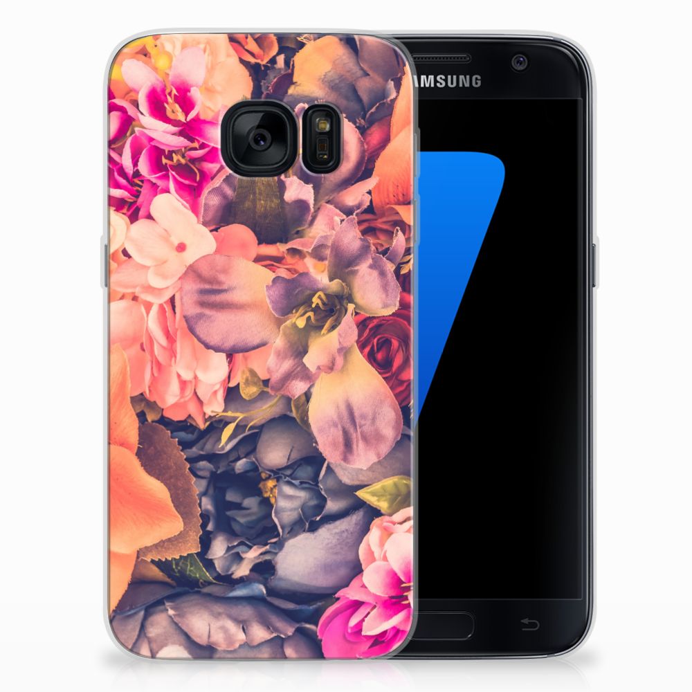 Samsung Galaxy S7 TPU Case Bosje Bloemen