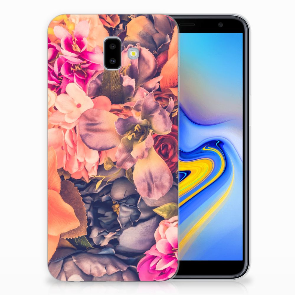 Samsung Galaxy J6 Plus (2018) TPU Case Bosje Bloemen