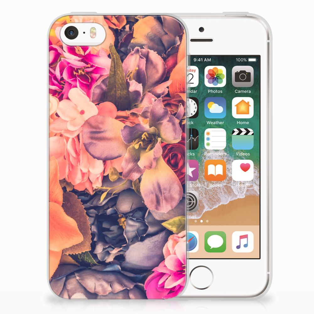 Apple iPhone SE | 5S TPU Case Bosje Bloemen