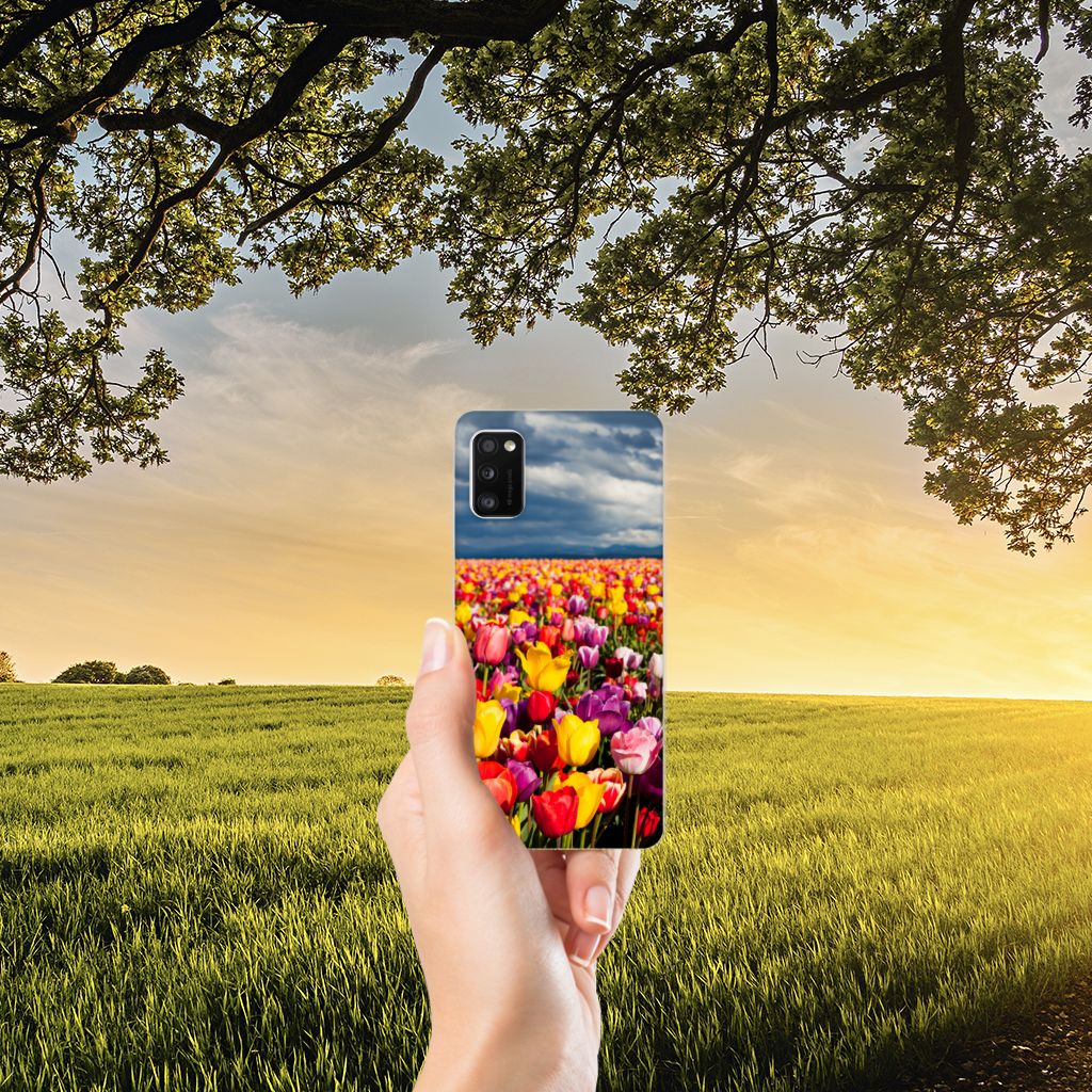 Samsung Galaxy A41 TPU Case Tulpen