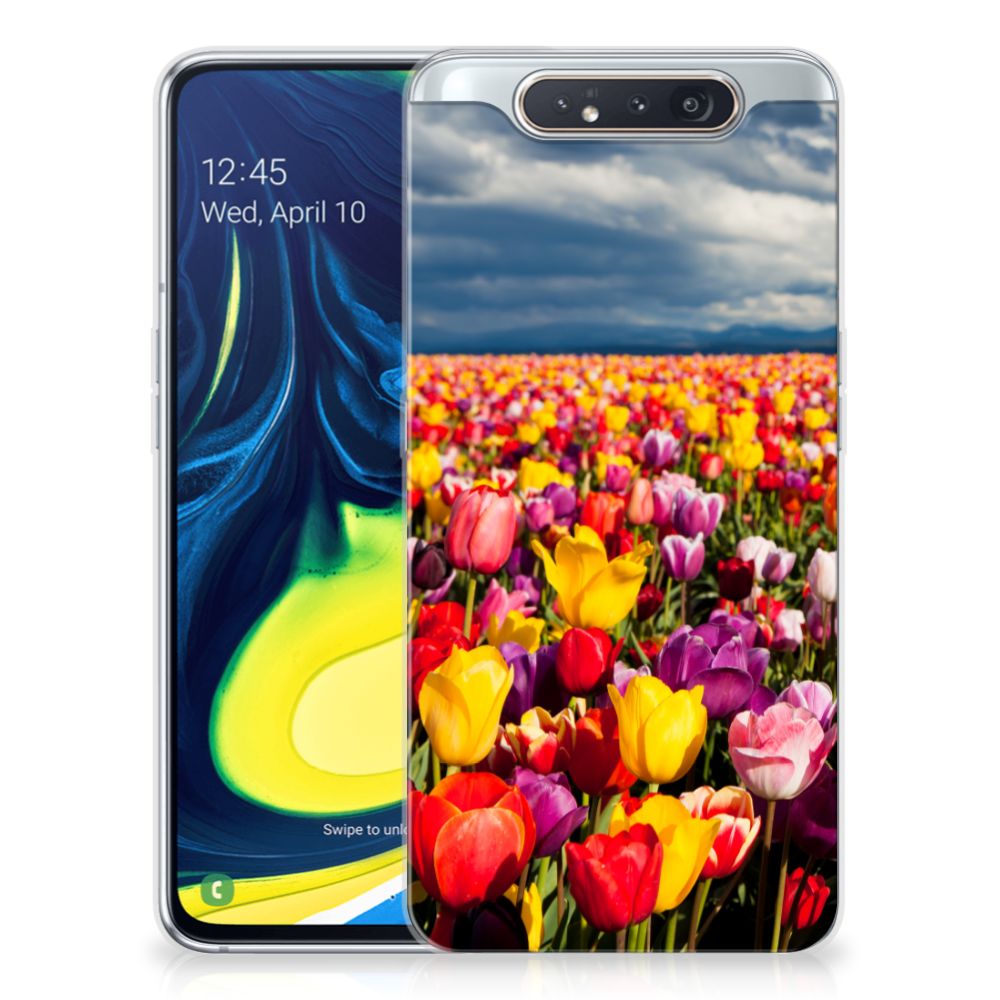 Samsung Galaxy A80 TPU Case Tulpen