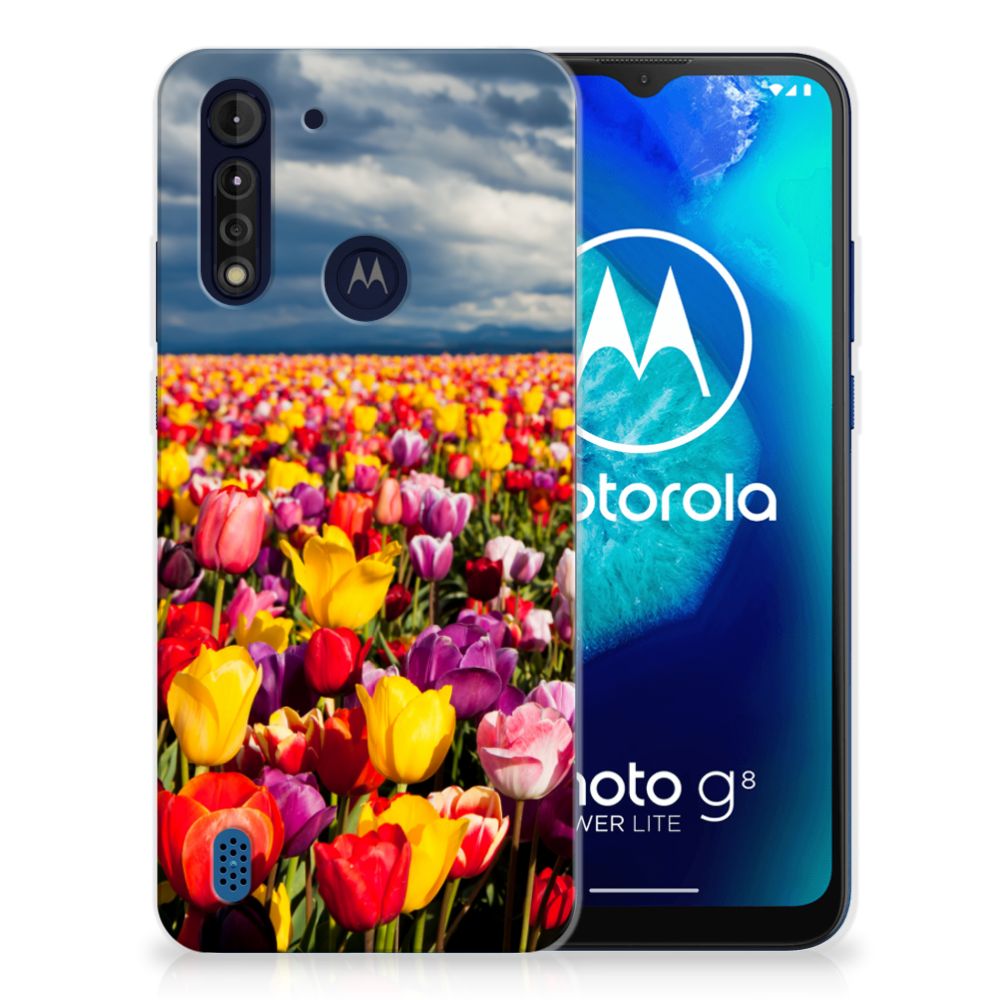 Motorola Moto G8 Power Lite TPU Case Tulpen