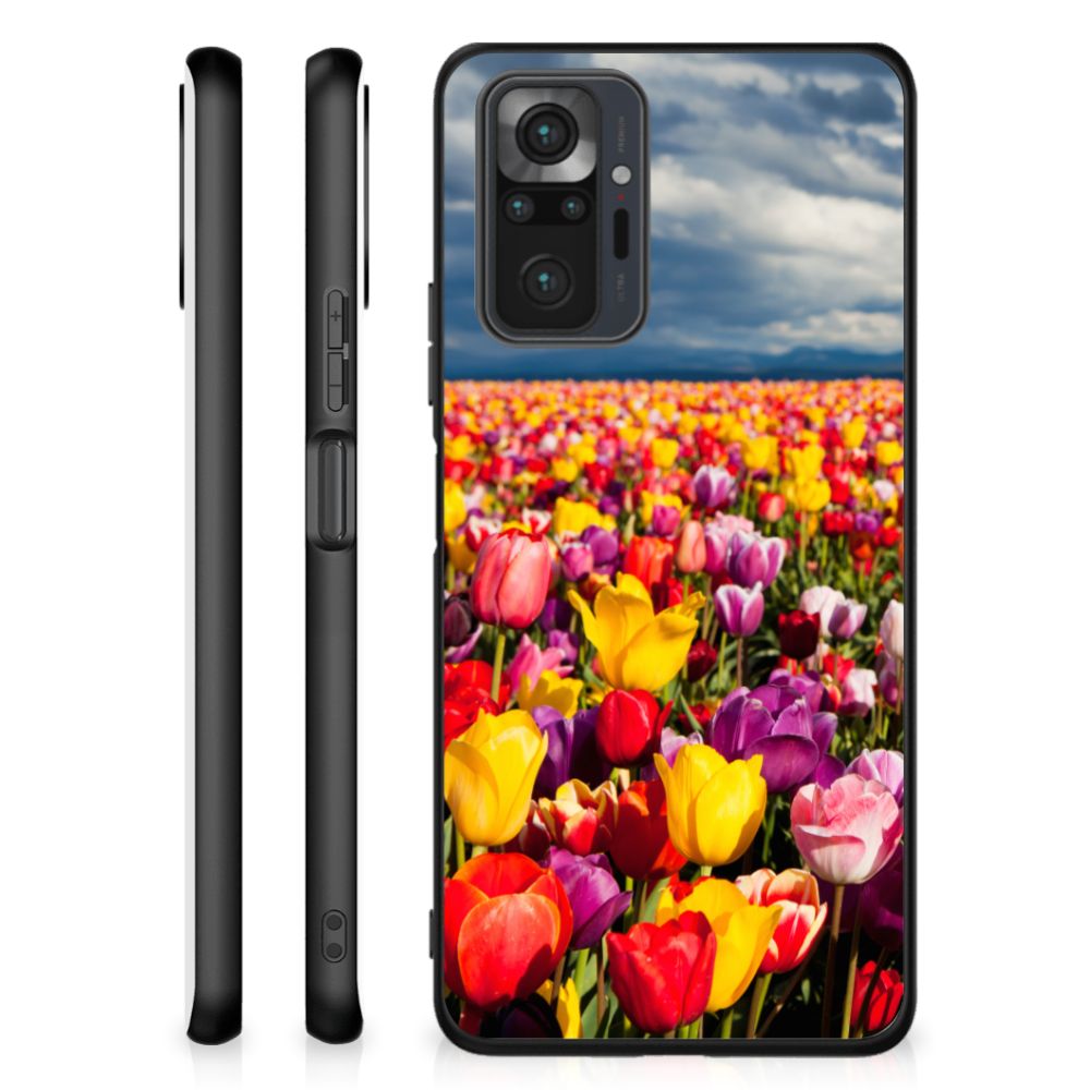 Xiaomi Redmi Note 10 Pro Bloemen Hoesje Tulpen