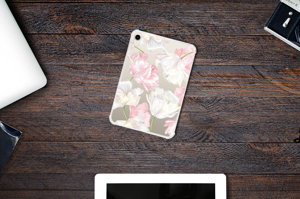 Apple iPad mini 6 (2021) Siliconen Hoesje Lovely Flowers