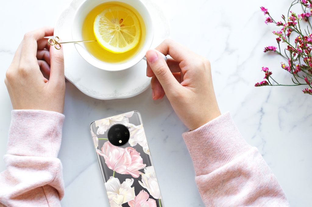 OnePlus 7T TPU Case Lovely Flowers