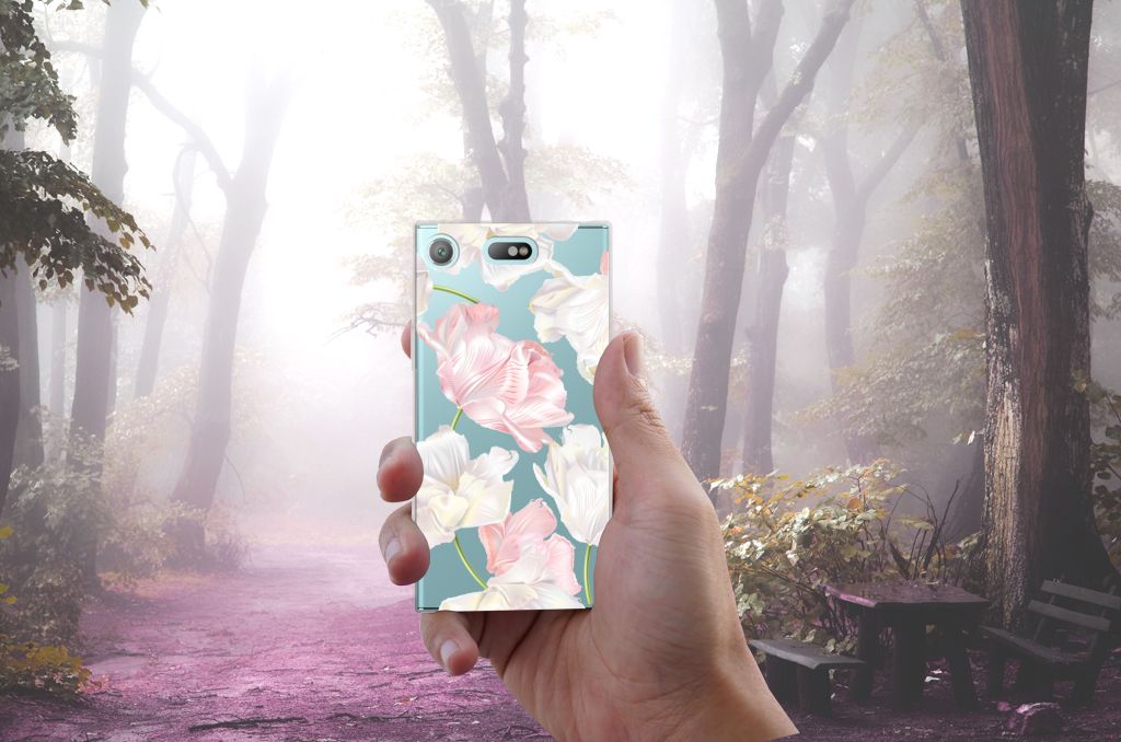 Sony Xperia XZ1 Compact TPU Case Lovely Flowers