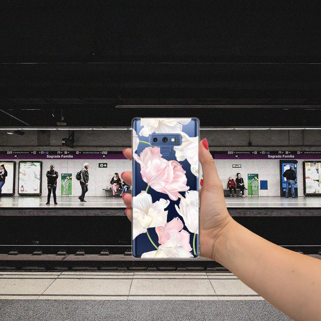 Samsung Galaxy Note 9 TPU Case Lovely Flowers