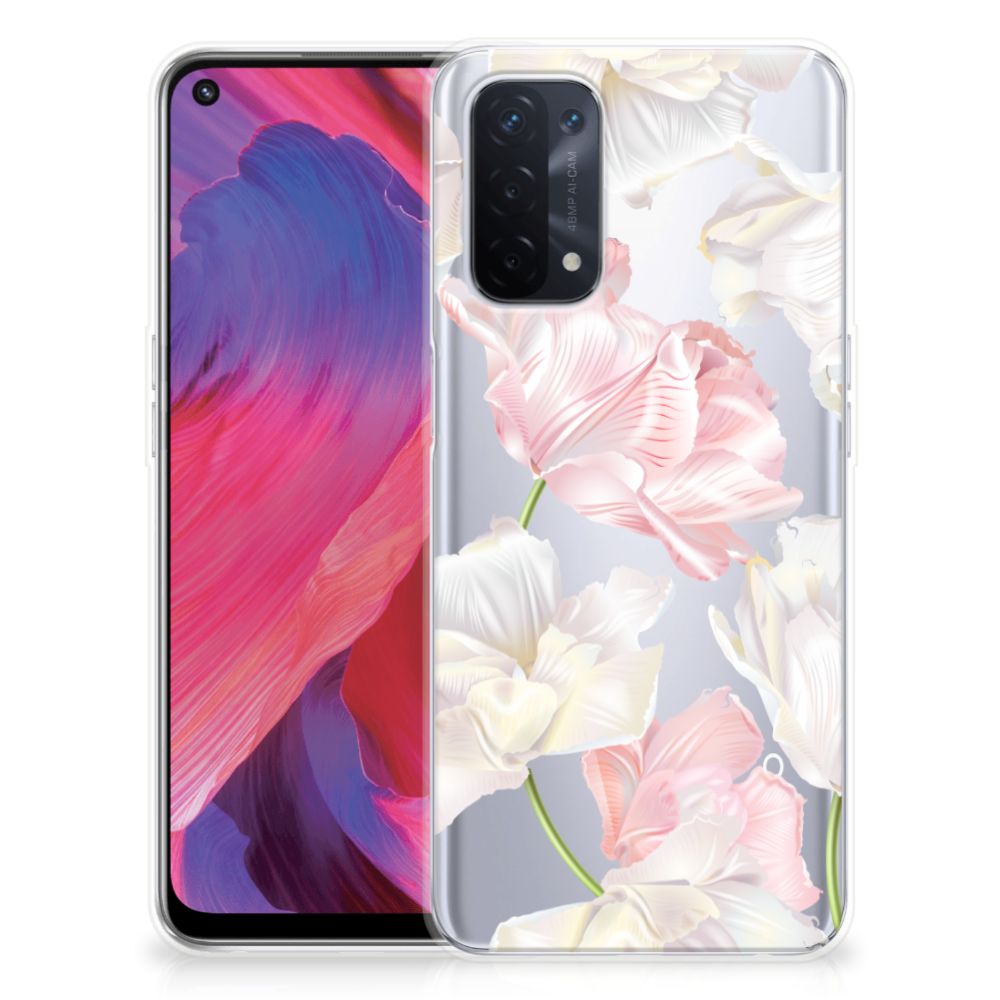 OPPO A74 5G | A54 5G TPU Case Lovely Flowers
