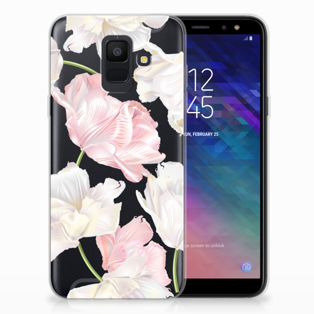 Samsung Galaxy A6 (2018) TPU Case Lovely Flowers