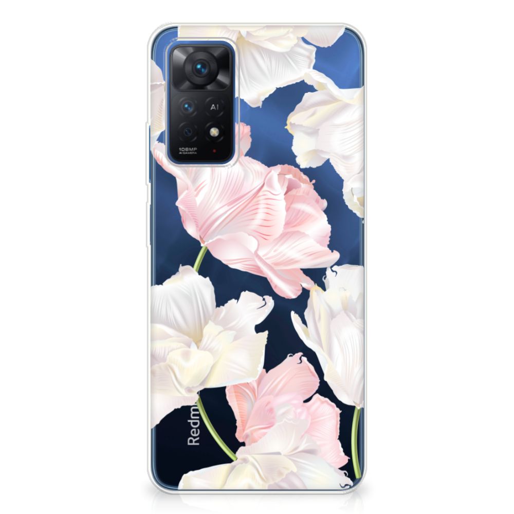 Xiaomi Redmi Note 11 Pro 5G TPU Case Lovely Flowers