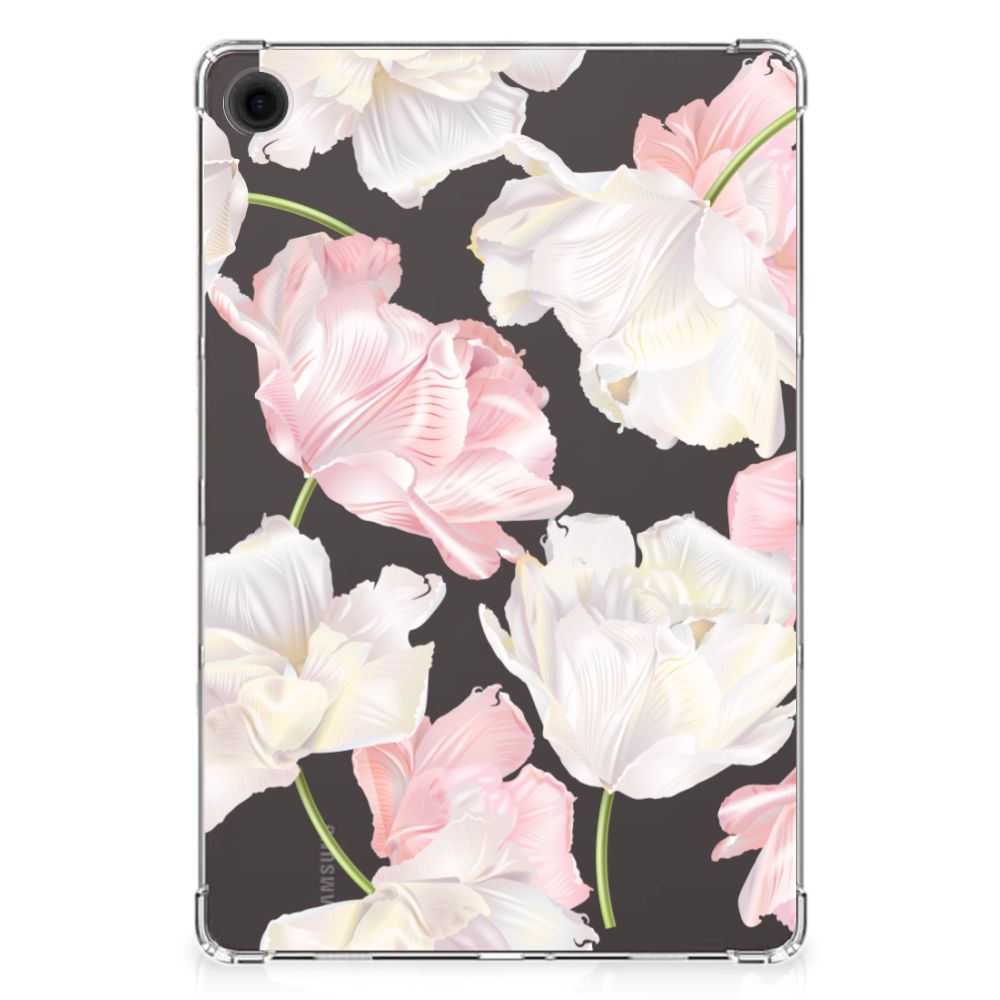 Samsung Galaxy Tab A9 Plus Siliconen Hoesje Lovely Flowers