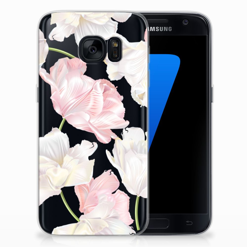 Samsung Galaxy S7 TPU Case Lovely Flowers