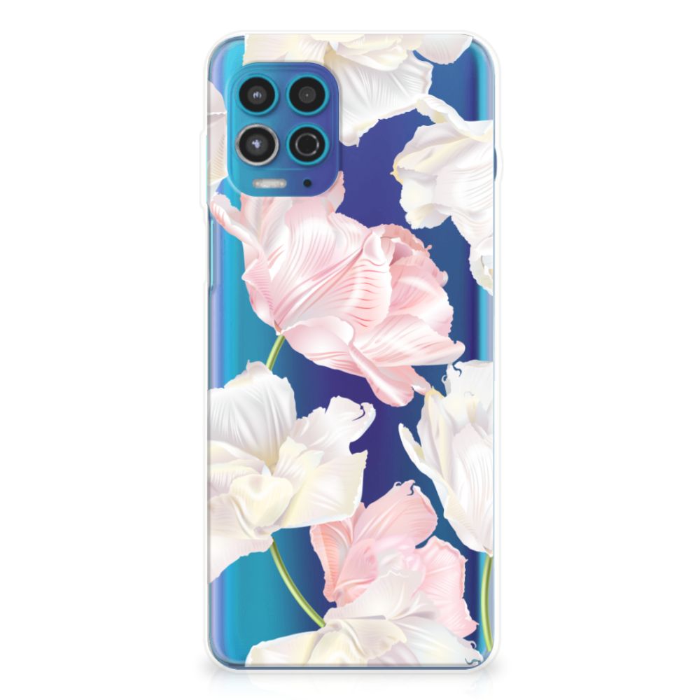 Motorola Moto G100 TPU Case Lovely Flowers