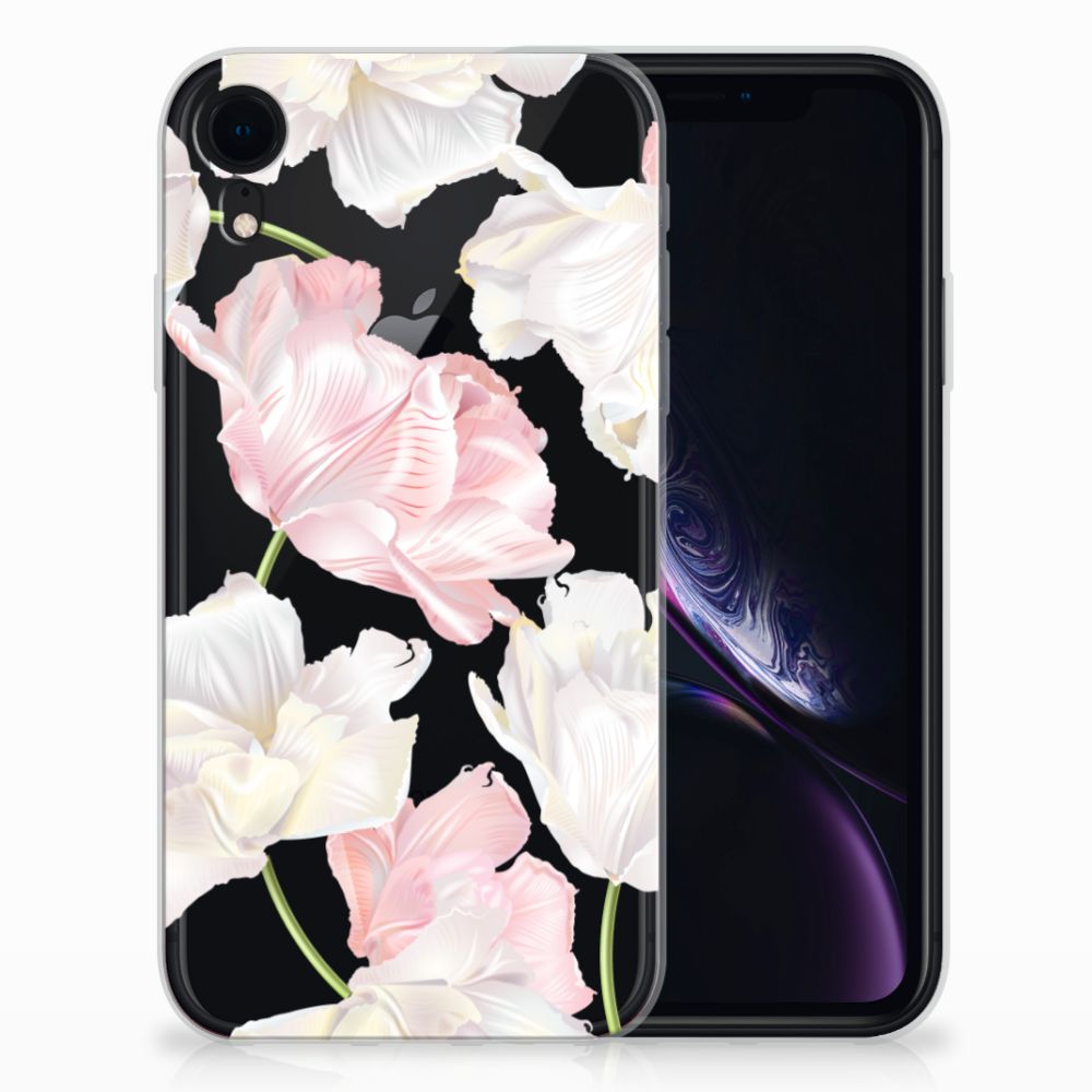 Apple iPhone Xr TPU Hoesje Design Lovely Flowers