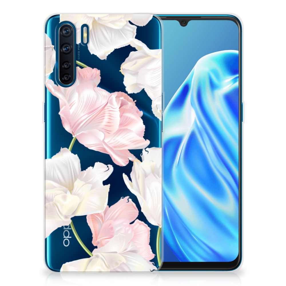 OPPO A91 TPU Case Lovely Flowers